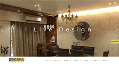 Desktop Screenshot of dekshadesignstudio.com